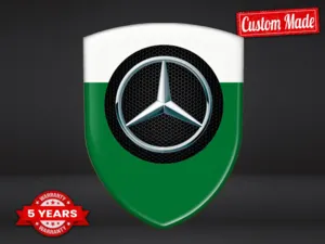 Mercedes Wasserfestes Etikett Premium Universal Anpassbar